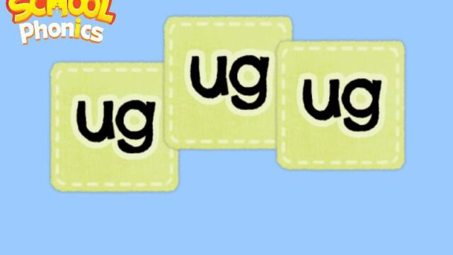 School Phonics自然拼读法—短元音ug,ub,ud