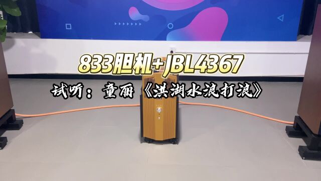 833胆机试听童丽《洪湖水浪打浪》,声音温柔靓丽!