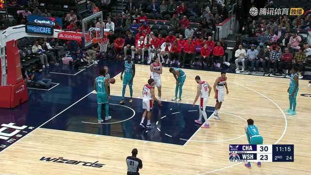 NBA季前赛：黄蜂vs奇才中文解说全场回放