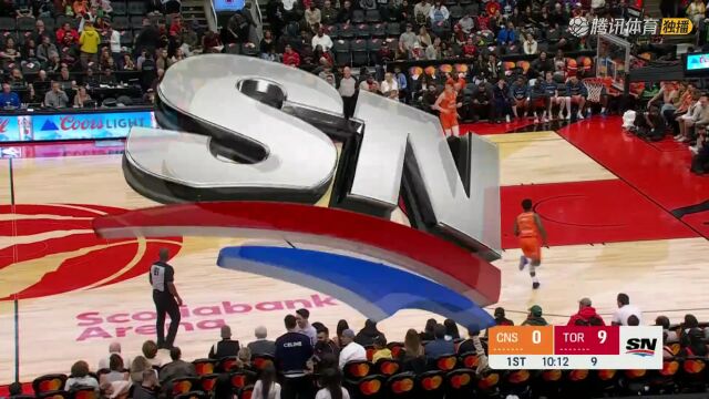 2023/24赛季NBA季前赛：坎恩斯太攀蛇 VS 猛龙 全场回放