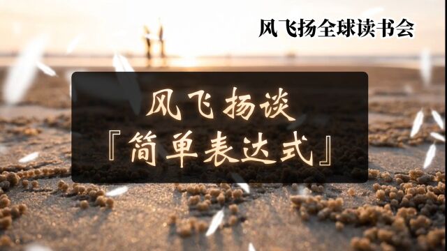 风飞扬谈『简单表达式』