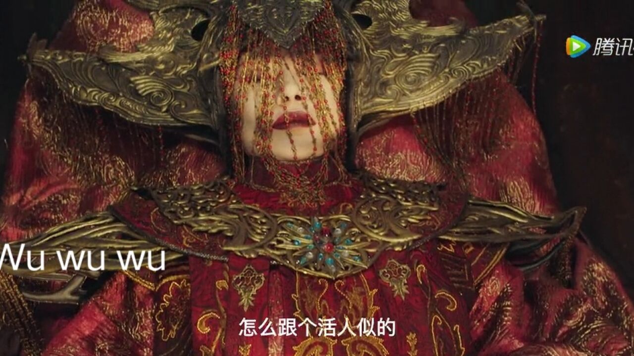 《鬼吹灯之精绝古城》古城中的精绝女王活人似的