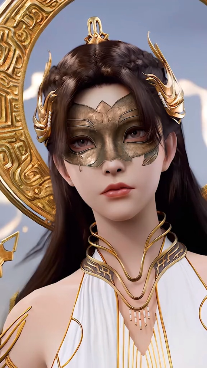 动画遮天开播! #国漫女神