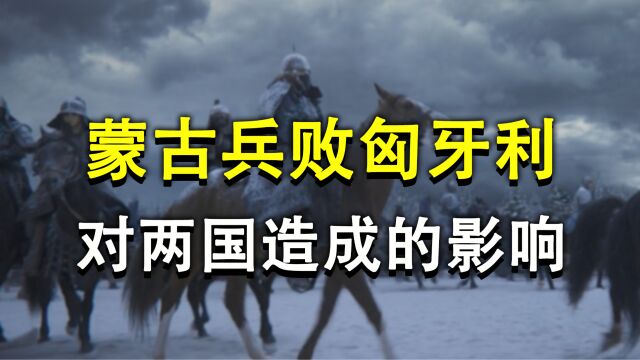 蒙古大军兵分三路入侵匈牙利,但是尽力作战的,却只有兀剌不花!