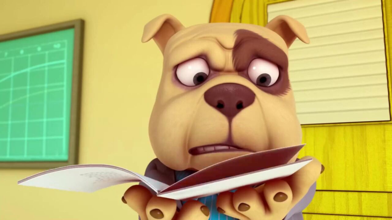 可乐狗66:皮豆在上班的过程中,错误百出,老板很生气