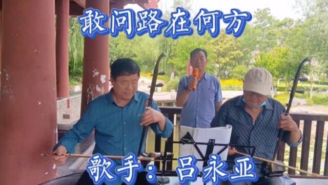 吕永亚演唱《敢问路在何方》你挑着担我牵着马迎来日出送走晚霞