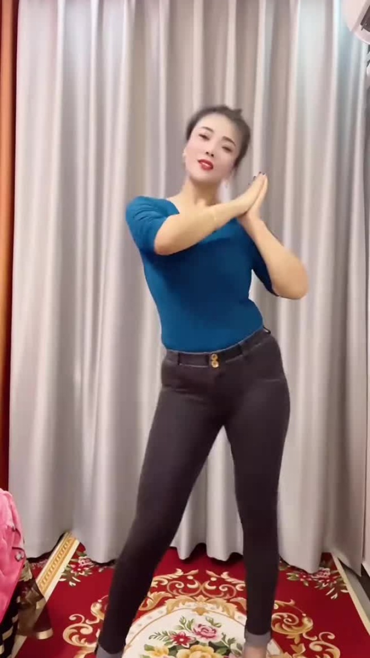 可爱甜美健身舞蹈,美女广场舞.