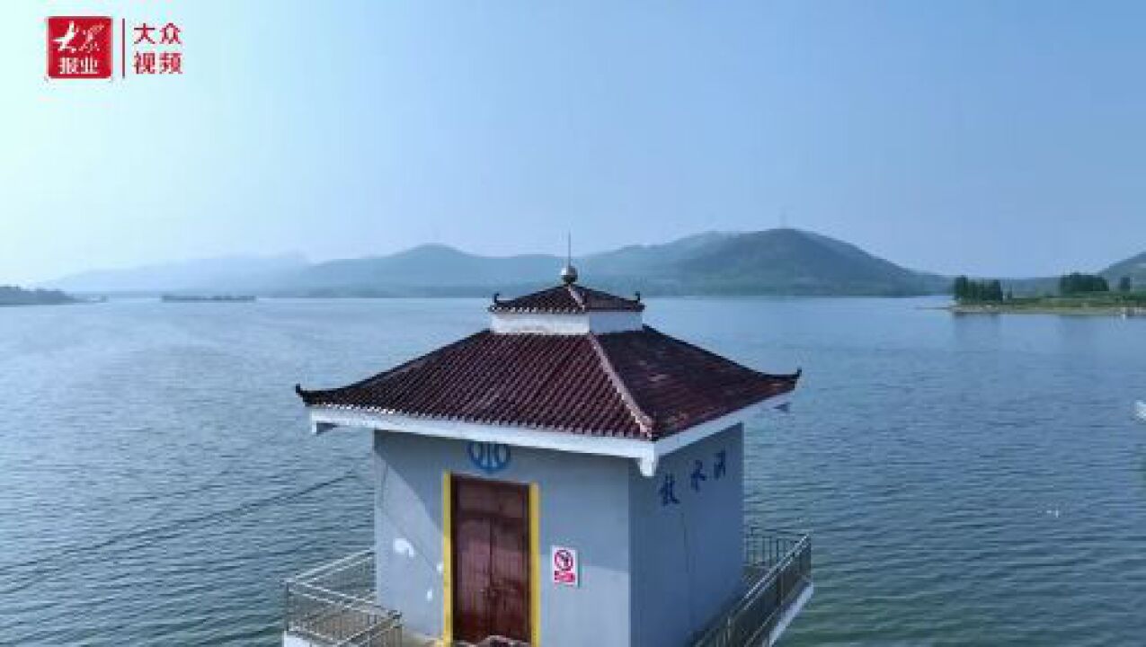 泗水龙湾湖:青山隐隐水迢迢