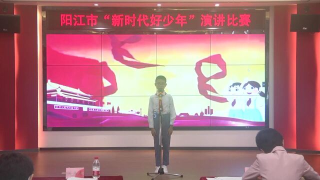 红心向党,做新时代好少年 许展翔 阳江市海陵岛经济开发试验区海陵中心小学