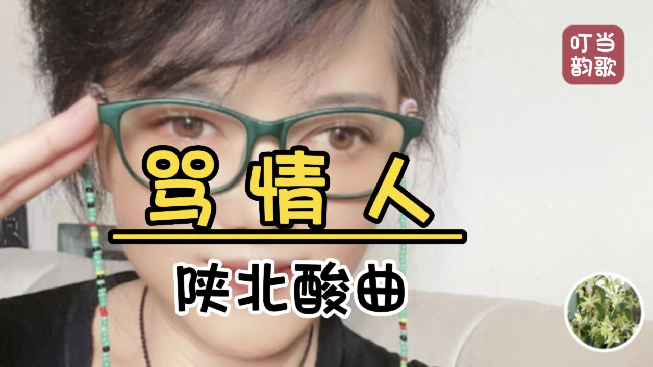 陕北民歌·酸曲《骂情人》中国歌谣!