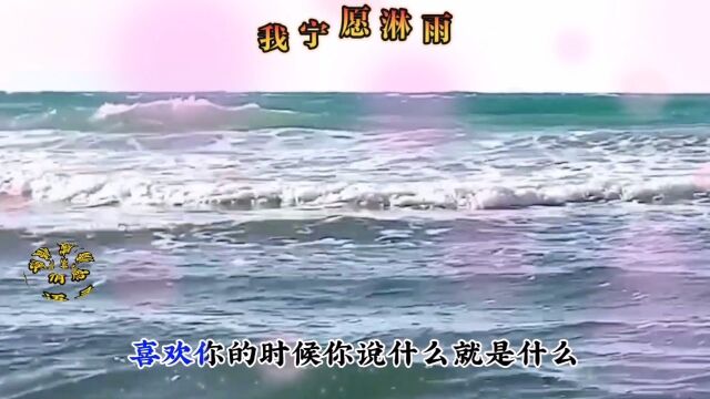 我宁愿淋雨