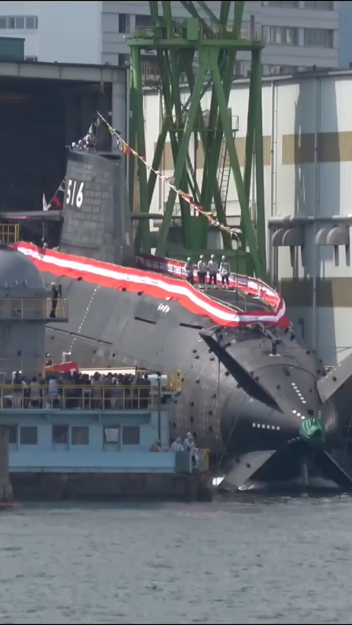 小日本"大鲸"级潜艇,常规潜艇中,战力不可小觑