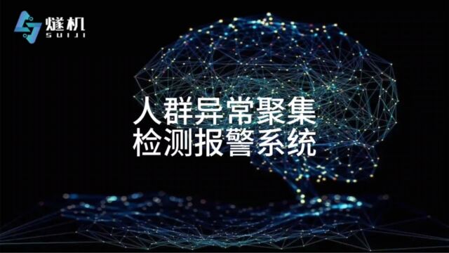 人群异常聚集检测报警系统