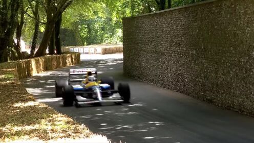 Nigel Mansell reunited with F1 title Williams at Goodwood  Festival of Speed