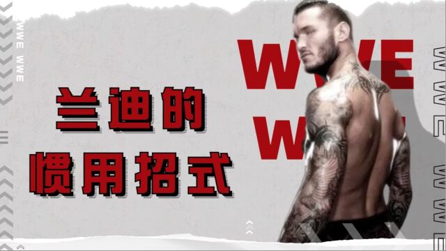 WWE:兰迪的惯用招式,和他的招牌技