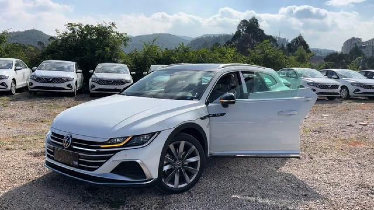 2023款大众cc380猎装版,真的太帅了 #大众cc