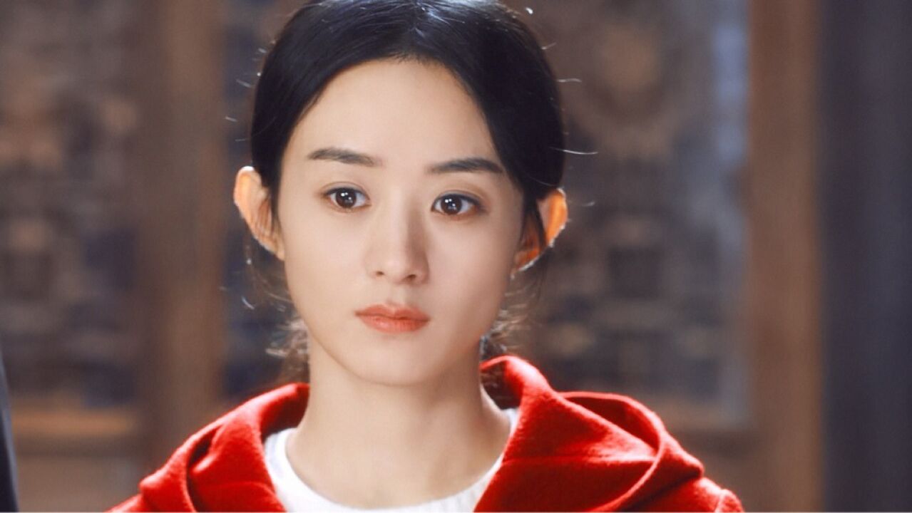 赵丽颖不同角色的憨劲,花千骨天真无邪,何幸福则透着股倔强!