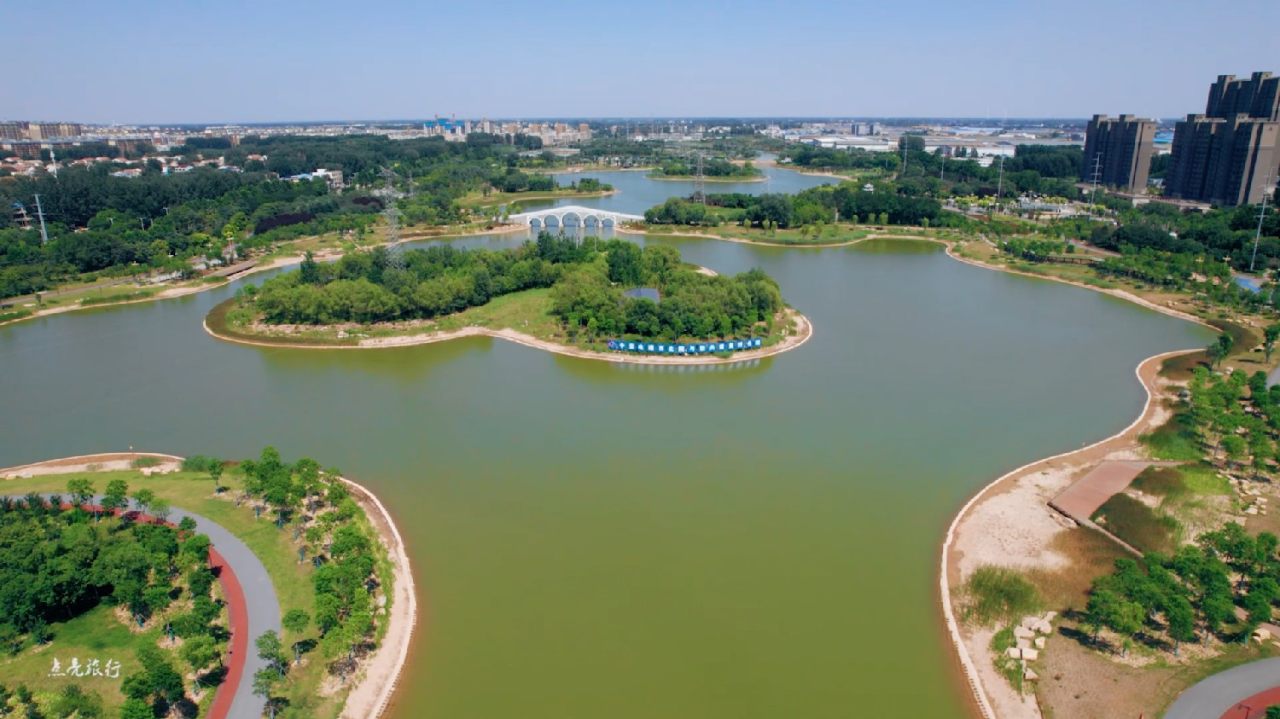 河南长垣三善恭敬园美丽景色