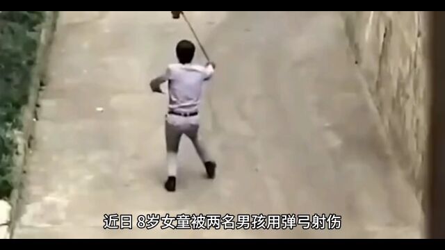 女童被两男孩用弹弓打失明,警方不予立案:未达刑责年龄