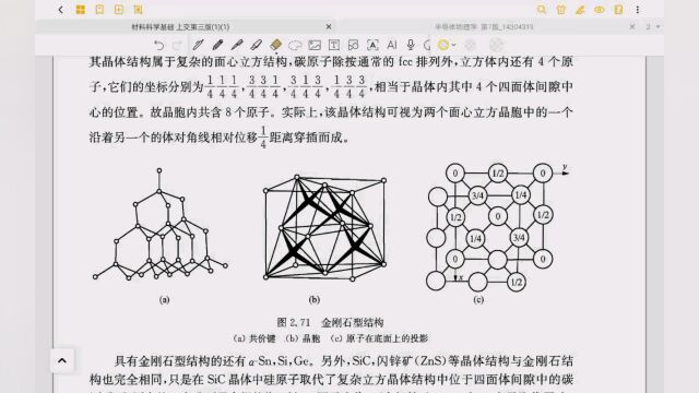 [材科基答疑]金刚石原子间距