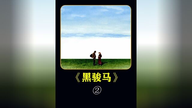 国产史诗电影《黑骏马》:错过了就不再拥有#历史 #影视解说