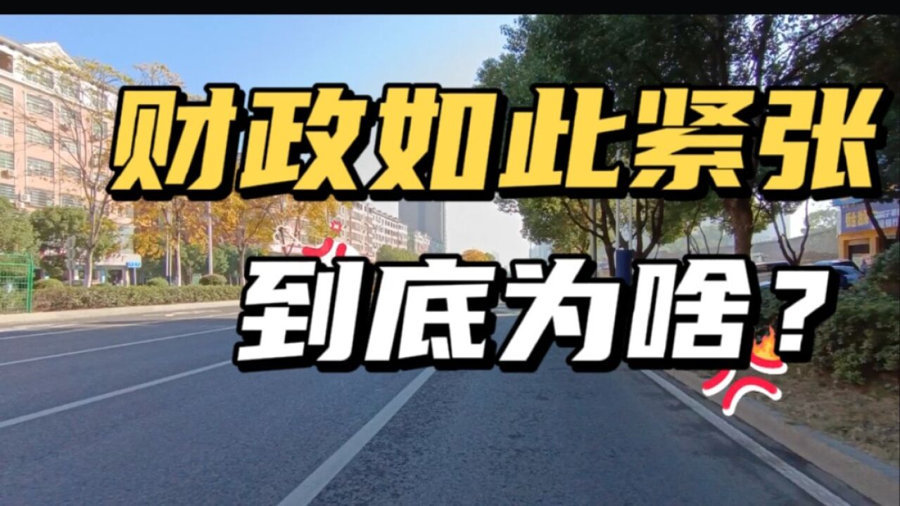 财政如此紧张,有哪些原因?#经济 #灵魂拷问 #财经