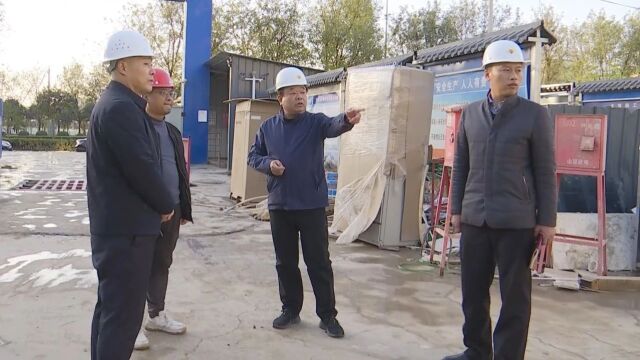 黄福民就建筑领域 燃气安全及经营性自建房隐患排查等工作进行调研