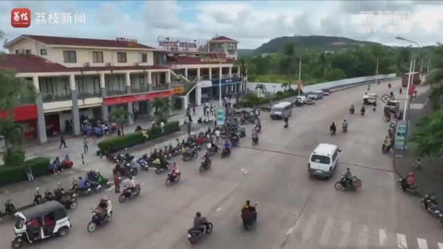 “希望中国能多到西港来投资!”