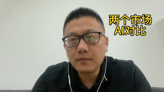 两个市场的AI对比