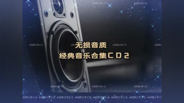 无损音质经典音乐合集CD2 #这里的歌 #夏日歌会 #唱一首情歌