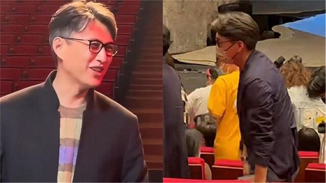 原来靳东真人长这样?头发花白身形佝偻,网友:老到认不出来!