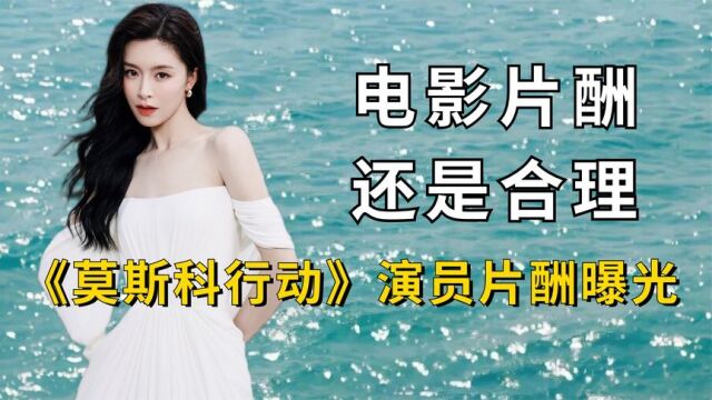 《莫斯科行动》演员片酬曝光?文咏珊与实力不符,黄轩还算合理