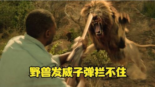 非洲狮王修炼得道，专门虐杀偷猎者，全程紧张刺激