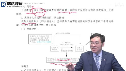 刘安琪注会经济法：破产法基本制度5、破产清算
