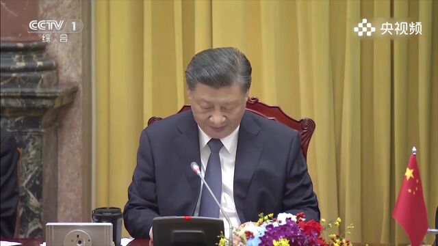 习近平同越南国家主席举行会谈