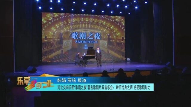 河北交响乐团“歌剧之夜”著名歌剧片段音乐会:聆听经典之声 感受歌剧魅力