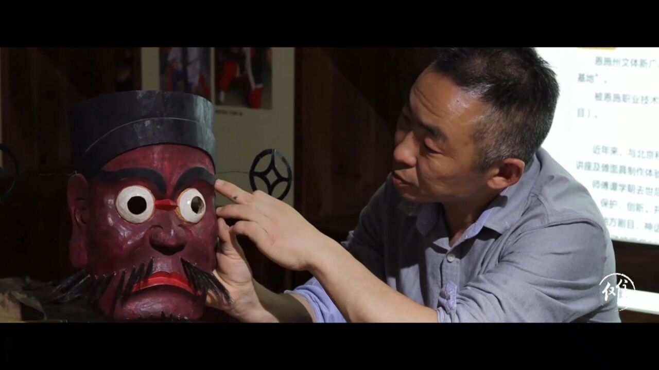 傩面具制作_高清10