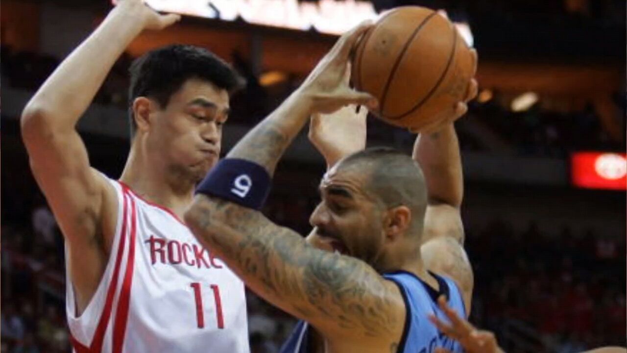 【经典回顾】火箭85-74爵士,姚麦组合大战爵士五虎,姚明28+13捍卫主场实力_高清1080P在线观看平台_腾讯视频