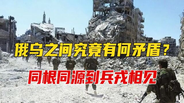 俄乌之间究竟有何矛盾?同根同源到兵戎相见,令人唏嘘的前世今生