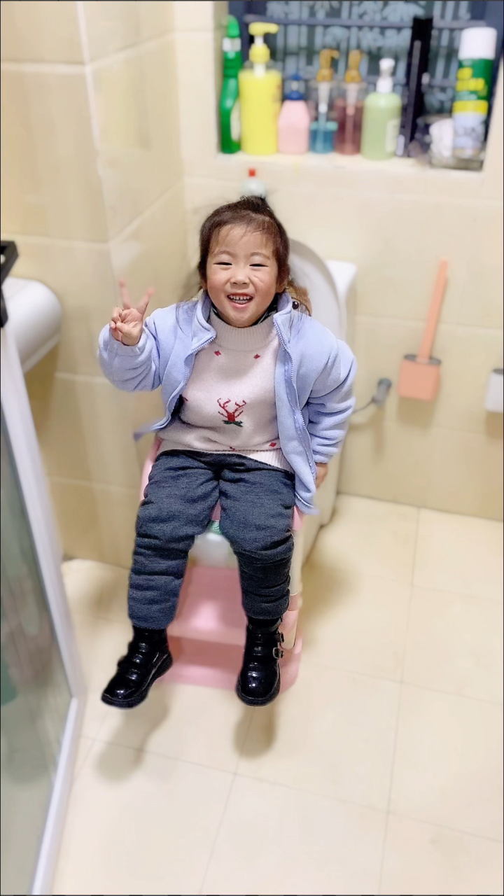 这个好啊,小朋友也可以自己上厕所了,哈