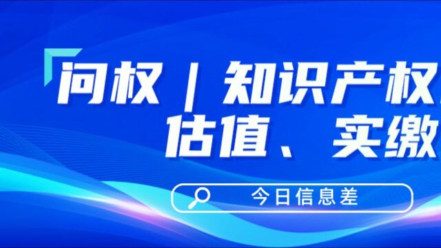 问权|知识产权评估、实缴注册资本评估