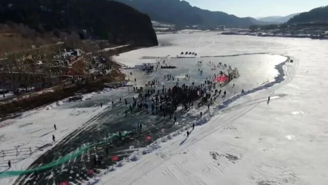 千城百县看中国|河北围场:冬捕新升级 冰雪“燃”新春