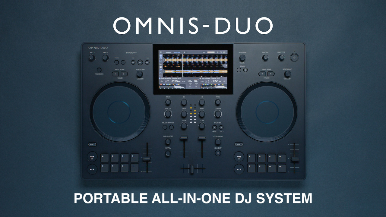 Out of the Blue: 一体化DJ系统“OMNIS-DUO”全新登场，便携式设计让DJ