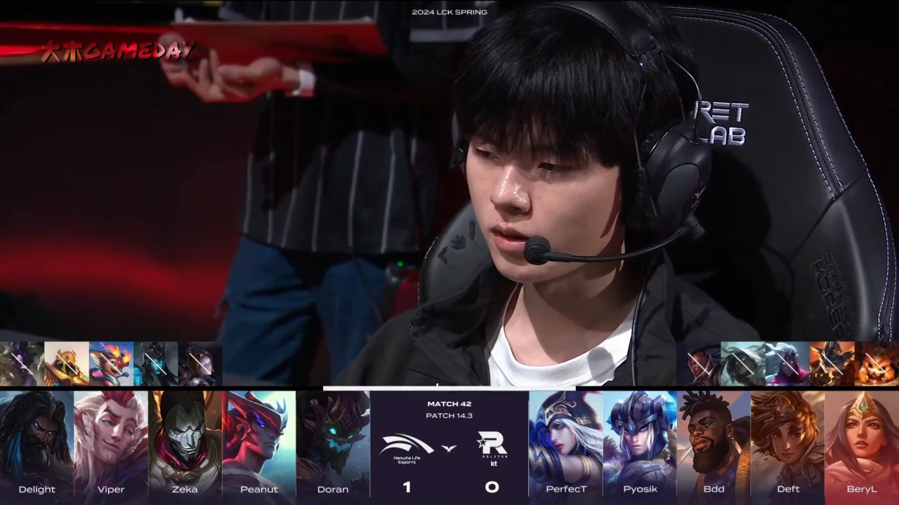 [2024lck春季赛]【hlevskt】第二局速看