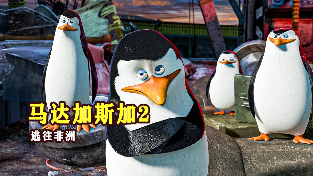 动物钻井取水,意外挖出黄金,却当垃圾扔掉《马达加斯加的企鹅》