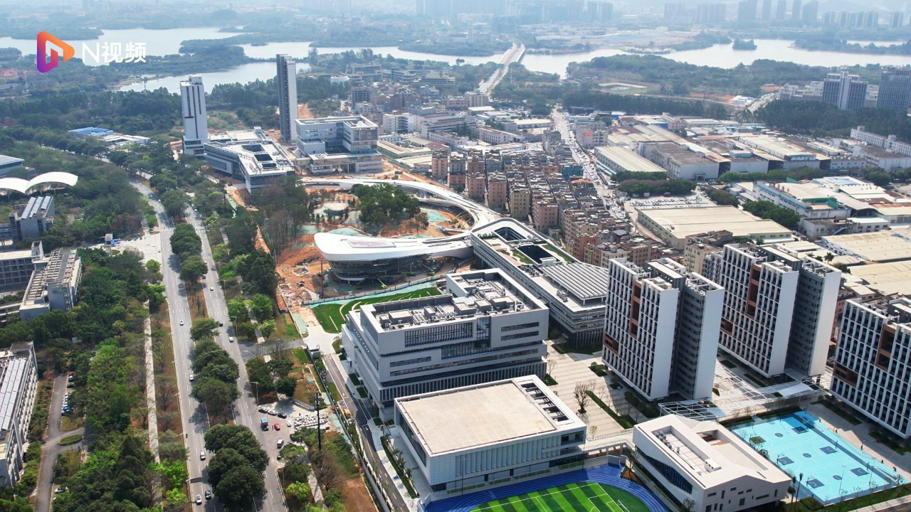 大湾区大学(松山湖校区)建设再迎新进展,预计今年年底竣工