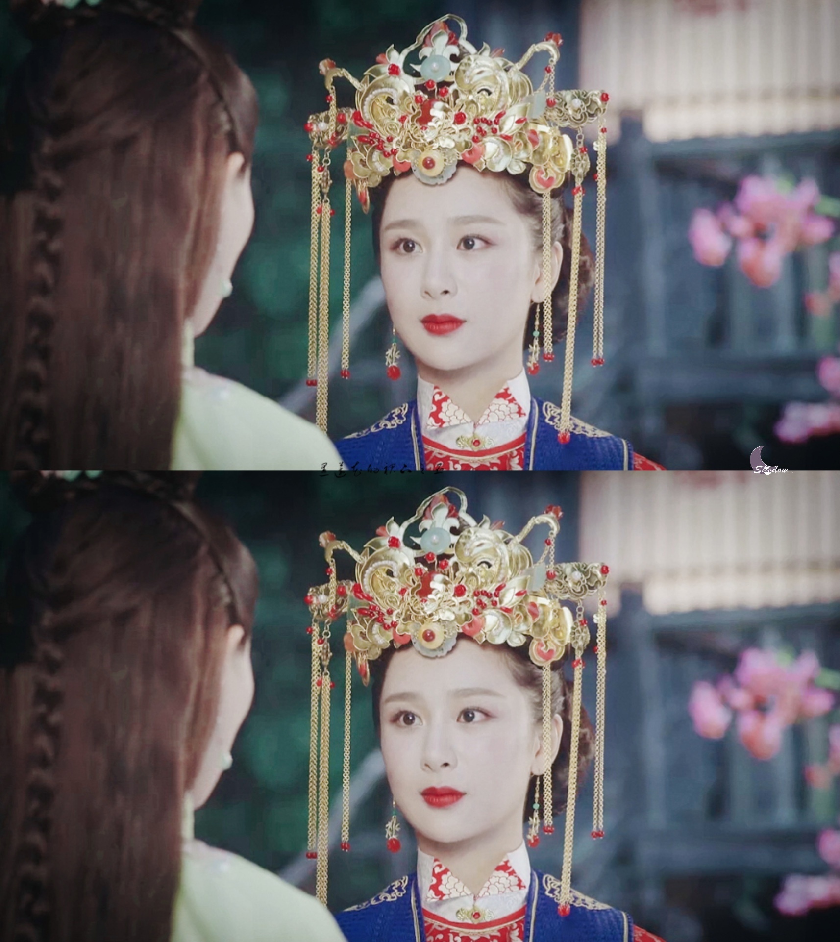 杨紫美图嫁衣新娘李易欢