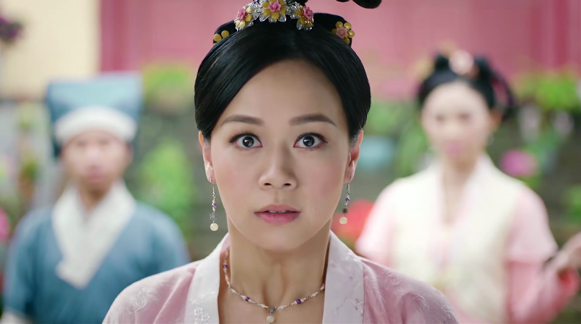 甘若芊呢个表情太惊讶啦