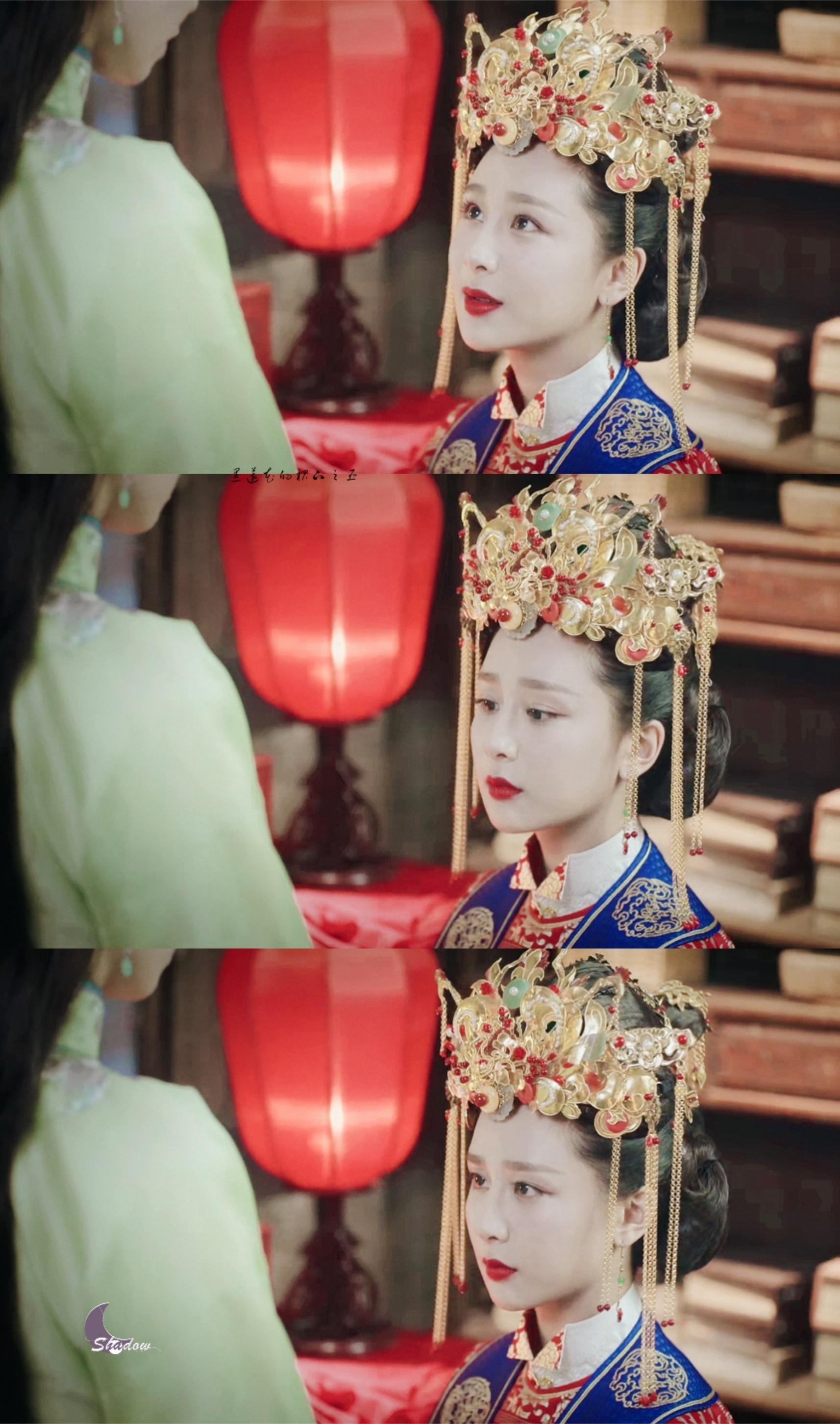 杨紫美图嫁衣新娘李易欢