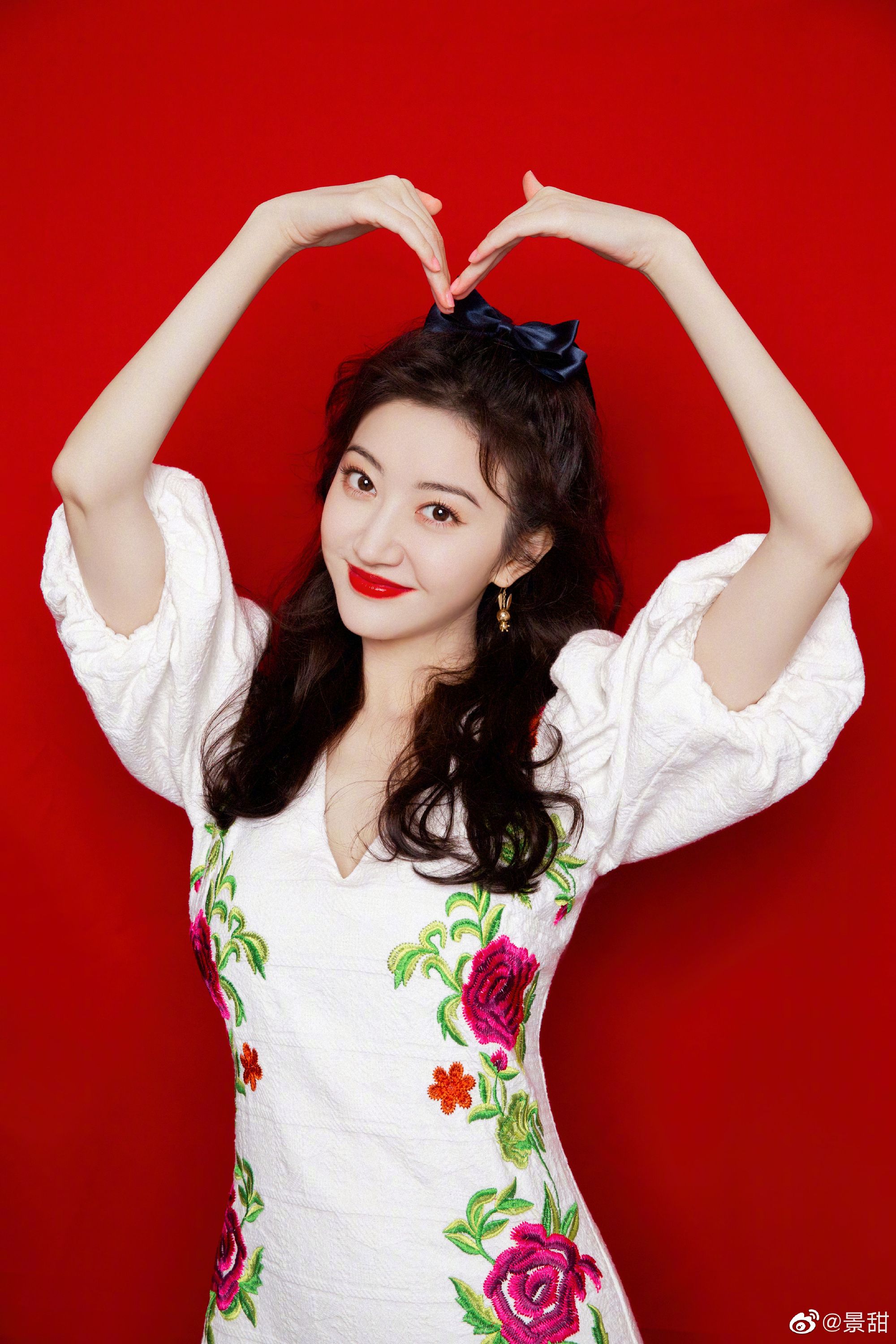 景甜美图愿你开心快乐